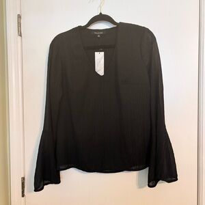 Strut & Bolt Elegant Black Women's Blouse